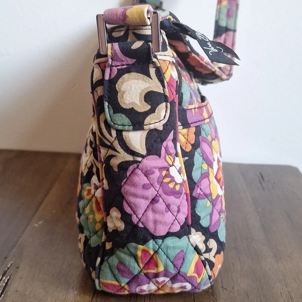 Vera Bradley Small Shoulder Bag in Baroque - Retired Pattern